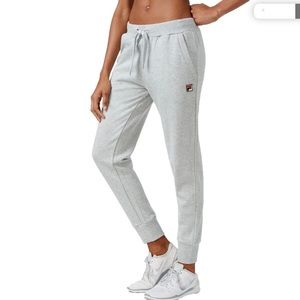 Large Fila Frances Rib Cuff Joggers